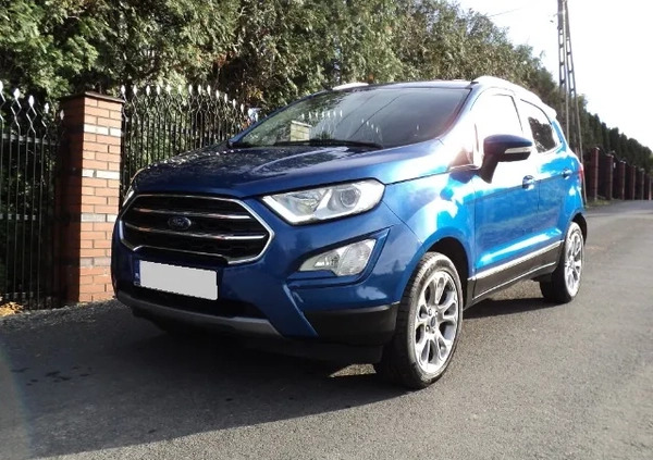 Ford EcoSport cena 53995 przebieg: 62000, rok produkcji 2018 z Biała małe 106